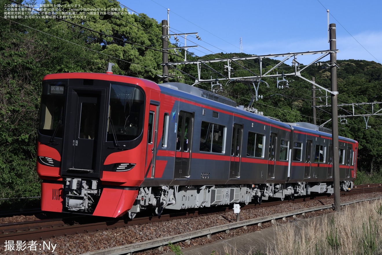 【名鉄】9100系9127F新車性能確認試運転の拡大写真