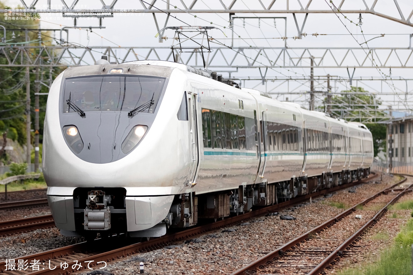 【JR西】289系J2編成吹田総合車両所本所出場試運転の拡大写真