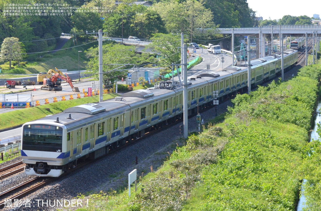 【JR東】E531系カツK409編成 大宮総合車両センター東大宮センター出場の拡大写真