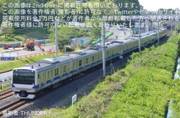 【JR東】E531系カツK409編成 大宮総合車両センター東大宮センター出場