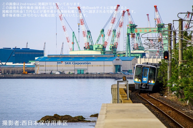 【JR四】2000系・N2000系3両が春季多客輸送終了で松山運転所へ返却回送を不明で撮影した写真