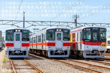 【山陽】東二見車庫「5000系5000号リニューアル前撮影会」開催