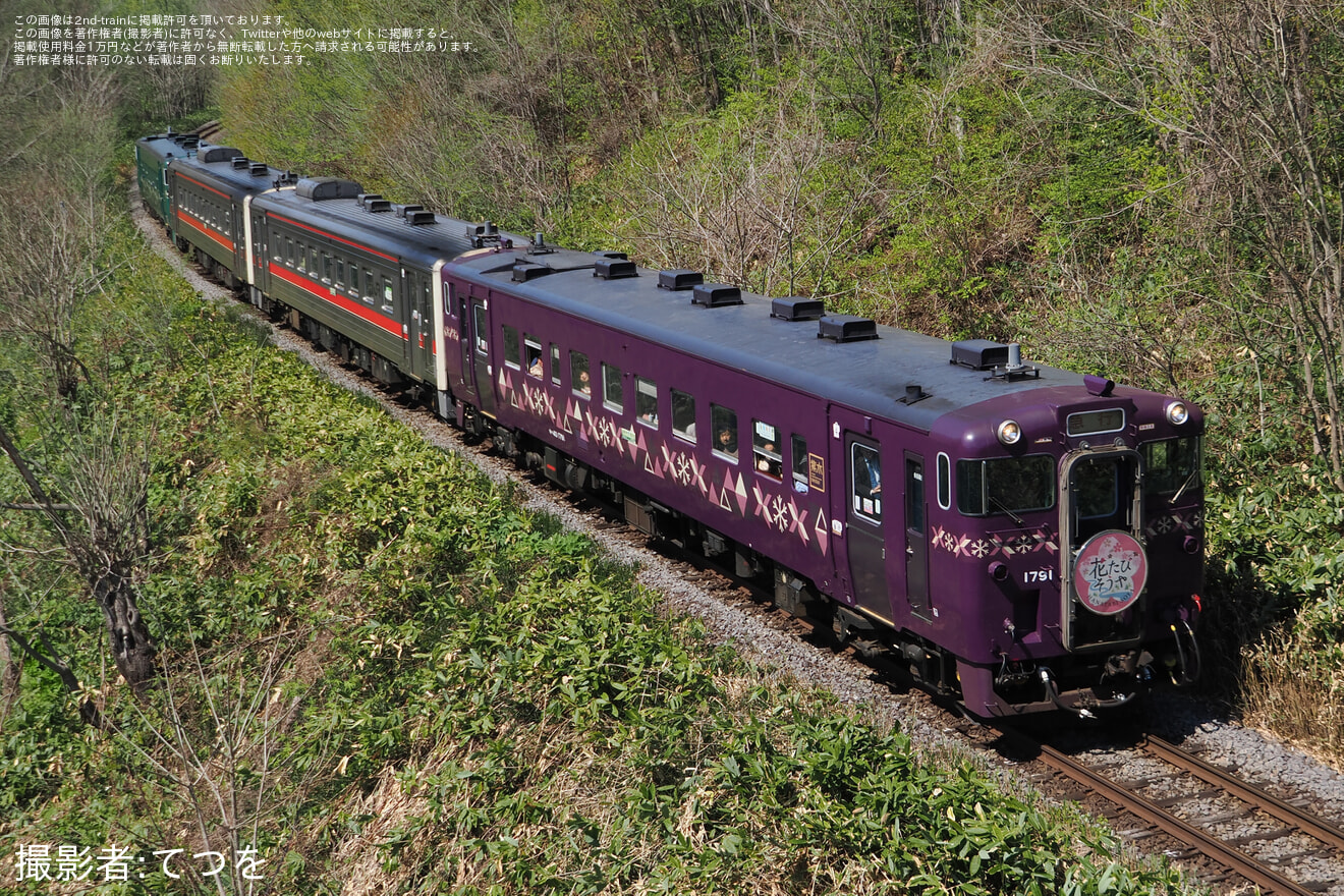 【JR北】花たびそうや号運転(2026年)の拡大写真