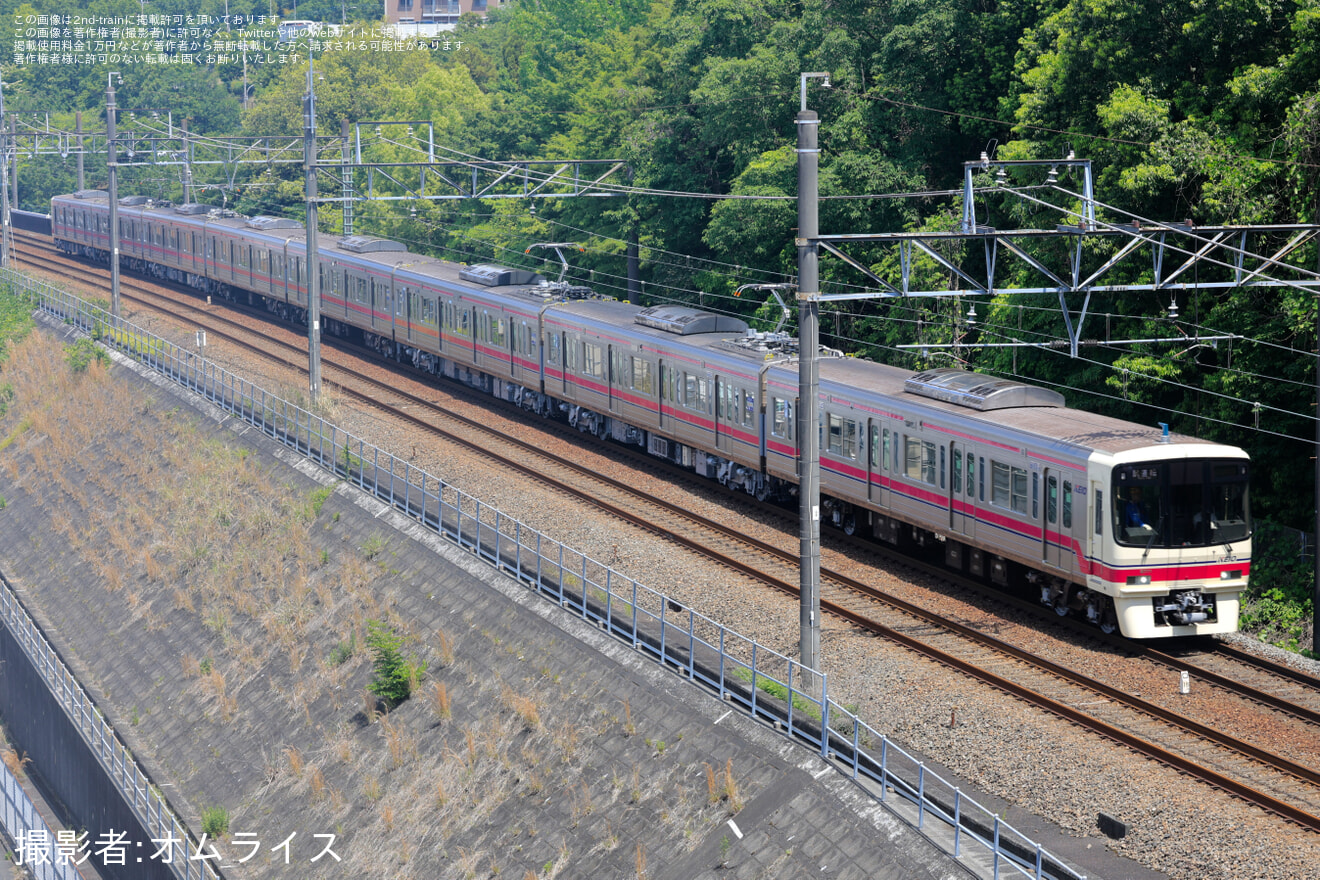 【京王】8000系8721F 若葉台工場出場試運転(202605)の拡大写真