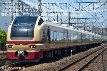 【JR東】E653系K70編成国鉄色　舞浜臨