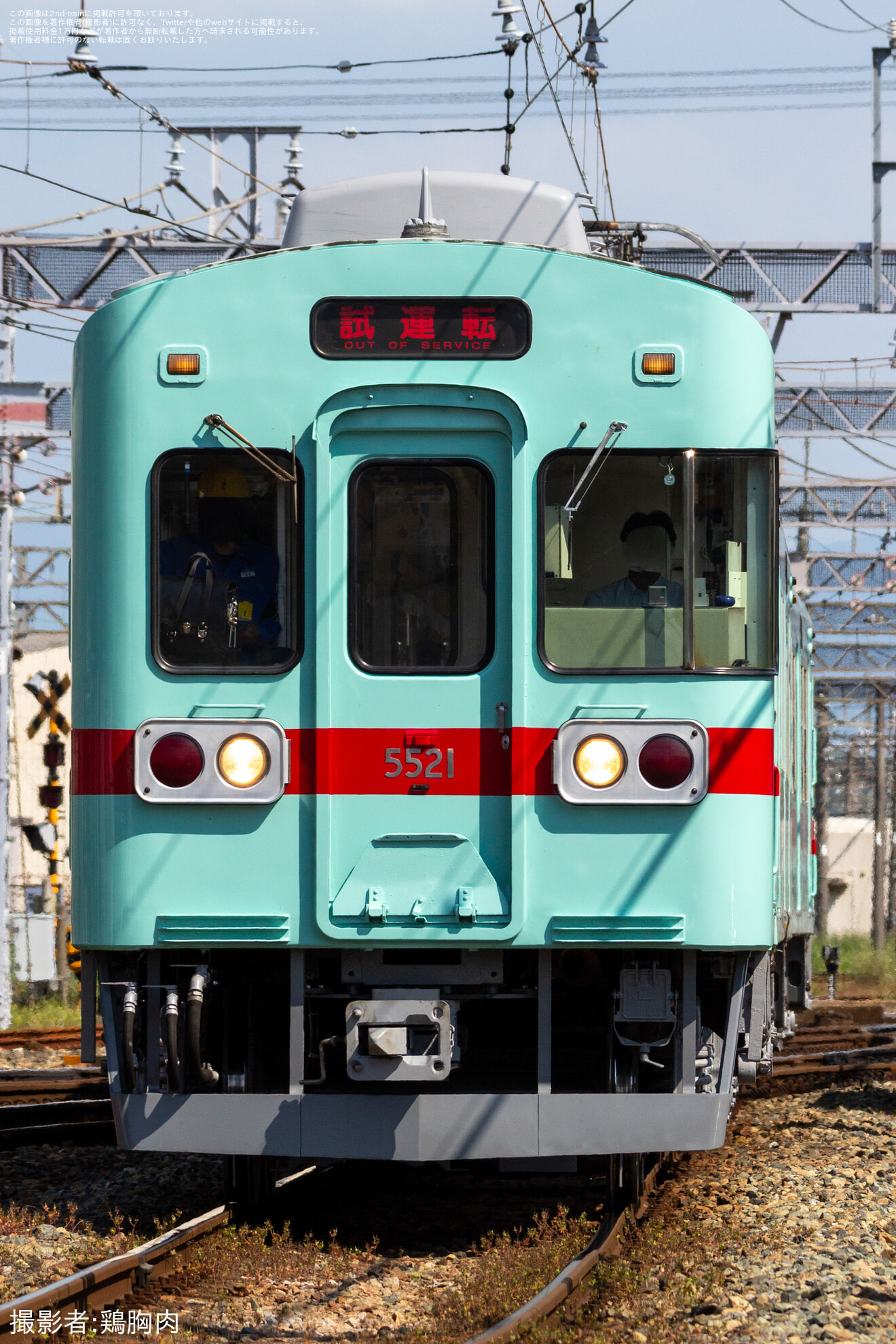 【西鉄】5000形5121F検査出場試運転の拡大写真