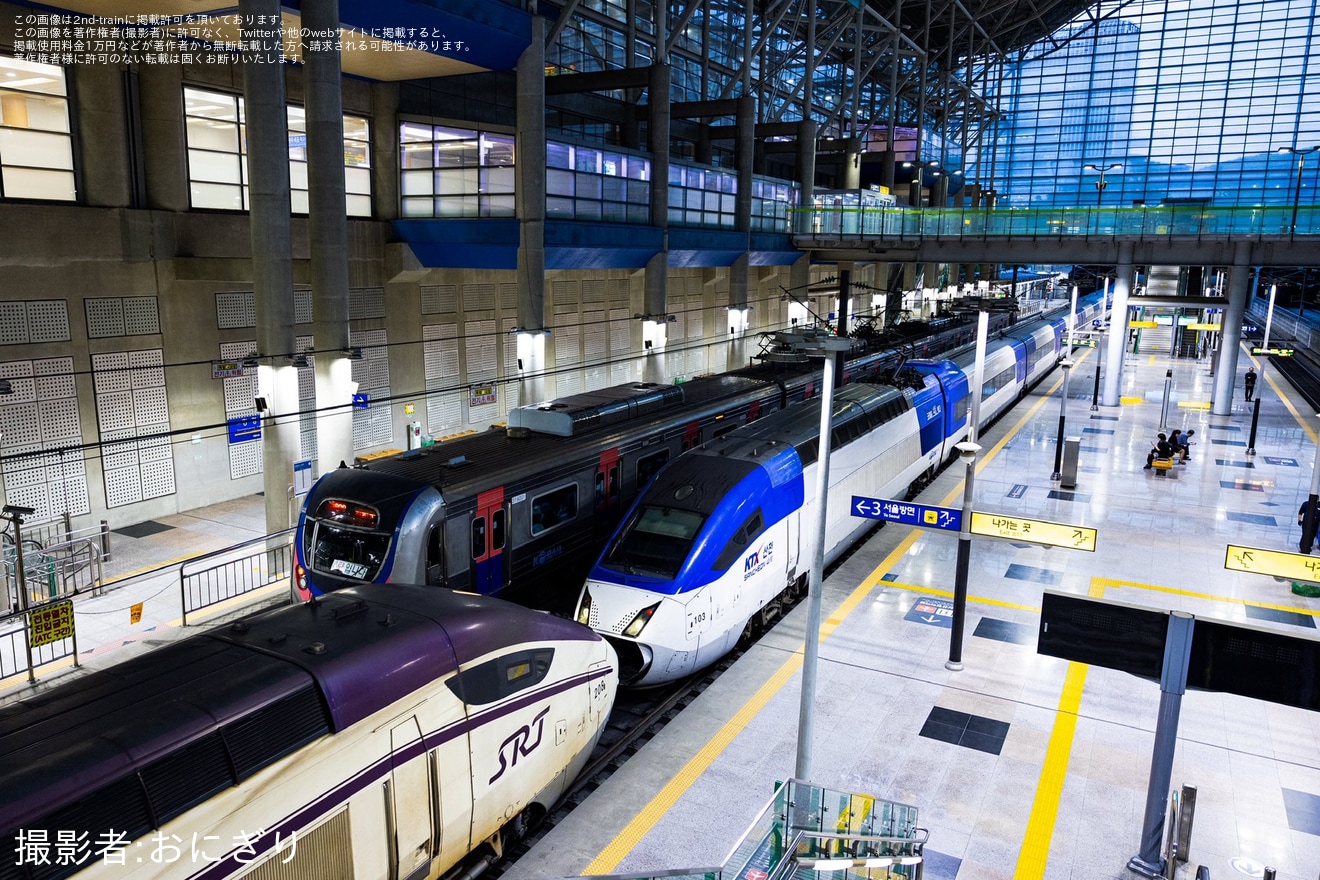 【Korail】KTX+SRT併結試運転が実施の拡大写真