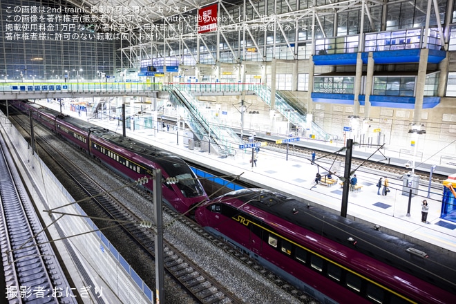 【韓国SRT】SRT向けEMU-320が重連編成で試運転を不明で撮影した写真