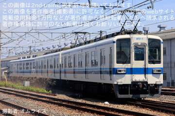 【東武】850型851F 廃車回送