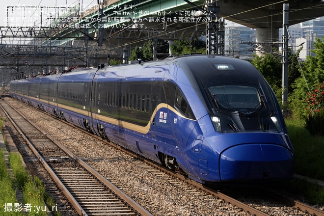 【Korail】KTX-青龍量産車612編成がソウルまで日中試運転（2枚目）