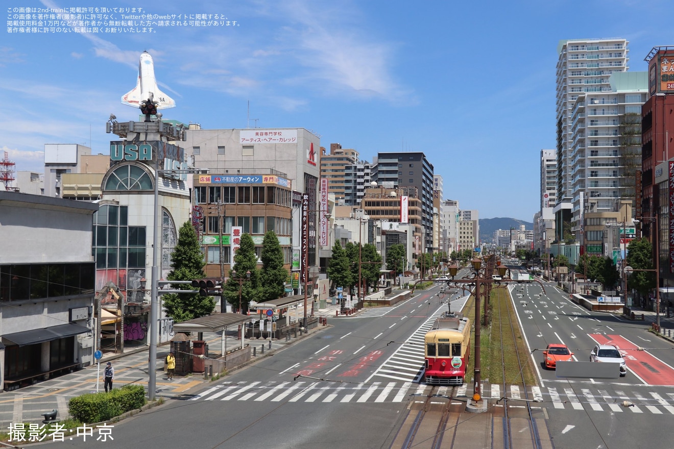 【豊鉄】3203号「復刻デザインラッピング第2弾」運行開始の拡大写真