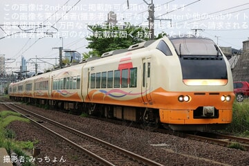 【JR東】E653系U-101編成秋田総合車両センター入場回送
