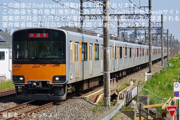 【東武】50000系51001F使用 TASC性能確認試運転