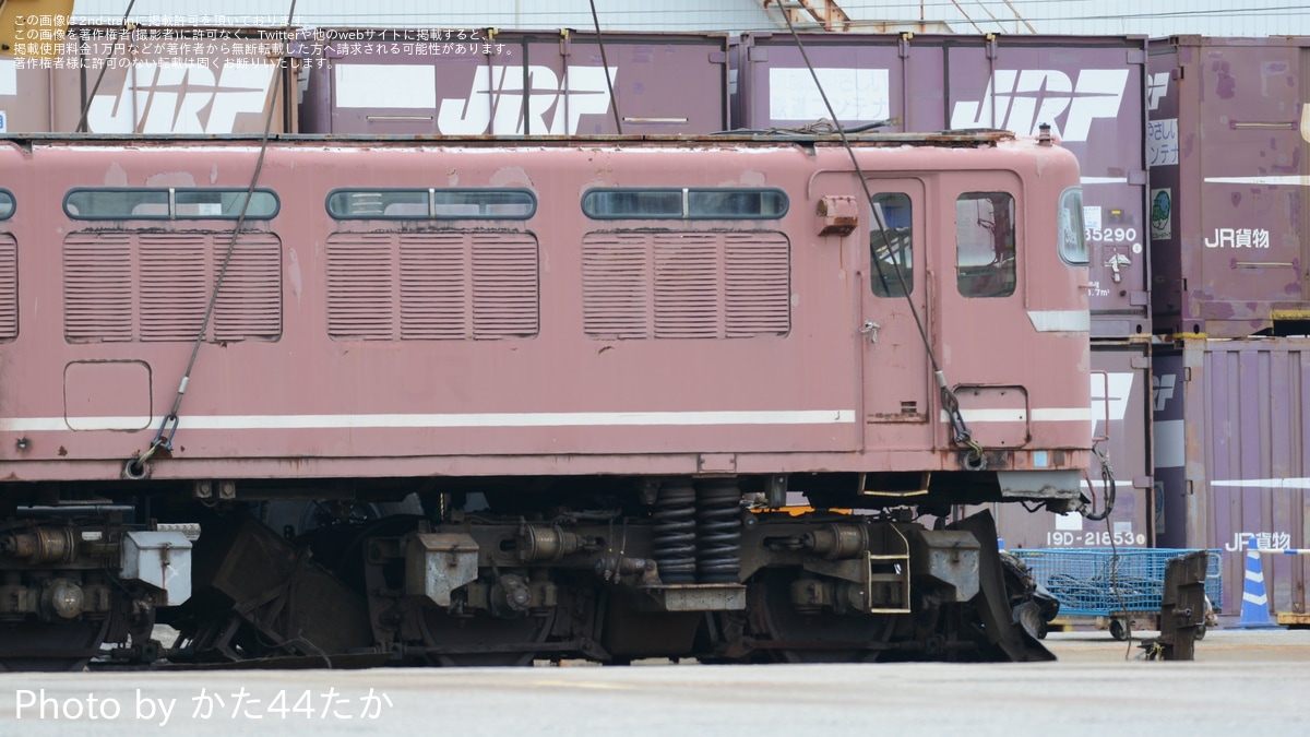 JR貨】EF81-1が富山貨物駅構内で解体 |2nd-train鉄道ニュース