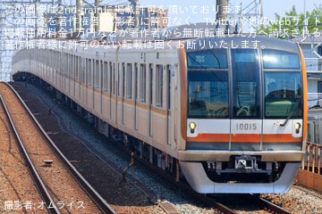 【メトロ】10000系10115F 綾瀬工場出場試運転