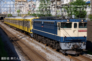 【西武】新101系1249F(ツートンカラー) 多摩川線車両交換甲種輸送