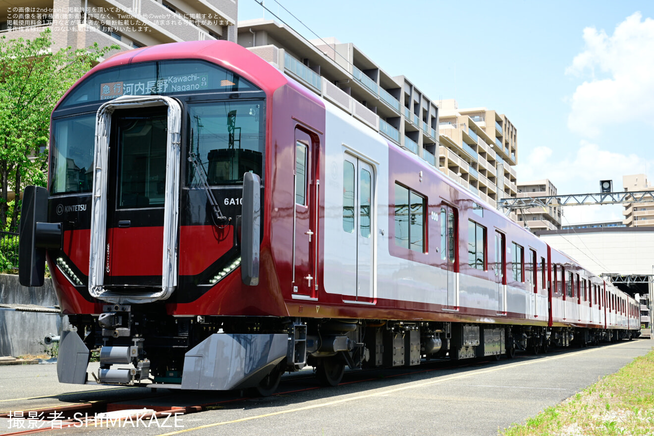 【近鉄】6A系6A01が古市車庫で有料撮影会の拡大写真