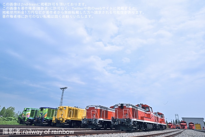 【JR北】「きた北海道のDL車両撮影会 in 旭川運転所」開催を旭川運転所で撮影した写真