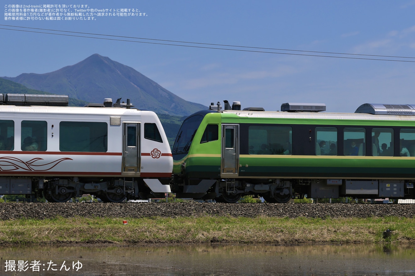【JR東】団臨「ひなび×SATONO 会津探訪号」が運転の拡大写真
