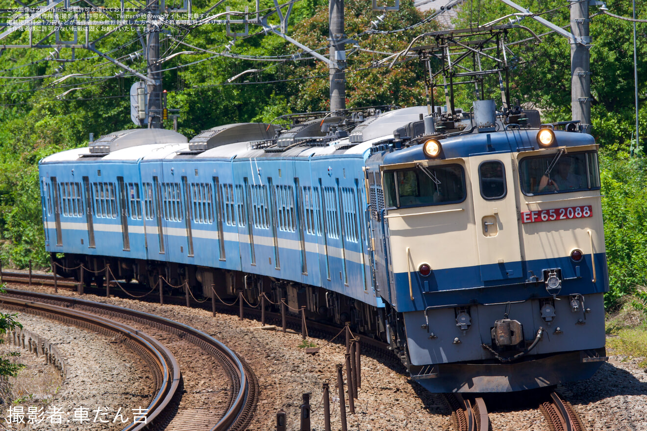 【西武】101系1251F 多摩川線車両交換 甲種輸送の拡大写真