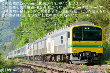 【JR東】E131系N2編成+N1編成がJ-TREC新津事業所から配給輸送