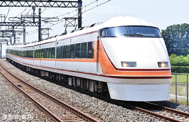 【東武】100系108F南栗橋工場入場回送を不明で撮影した写真