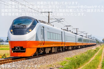 【JR東】E657系K3編成「オレンジパーシモン」郡山総合車両センター入場回送