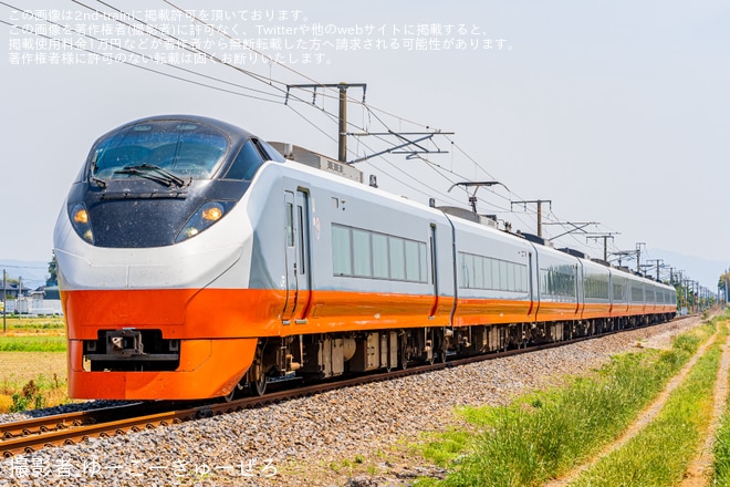 【JR東】E657系K3編成「オレンジパーシモン」郡山総合車両センター入場回送を不明で撮影した写真