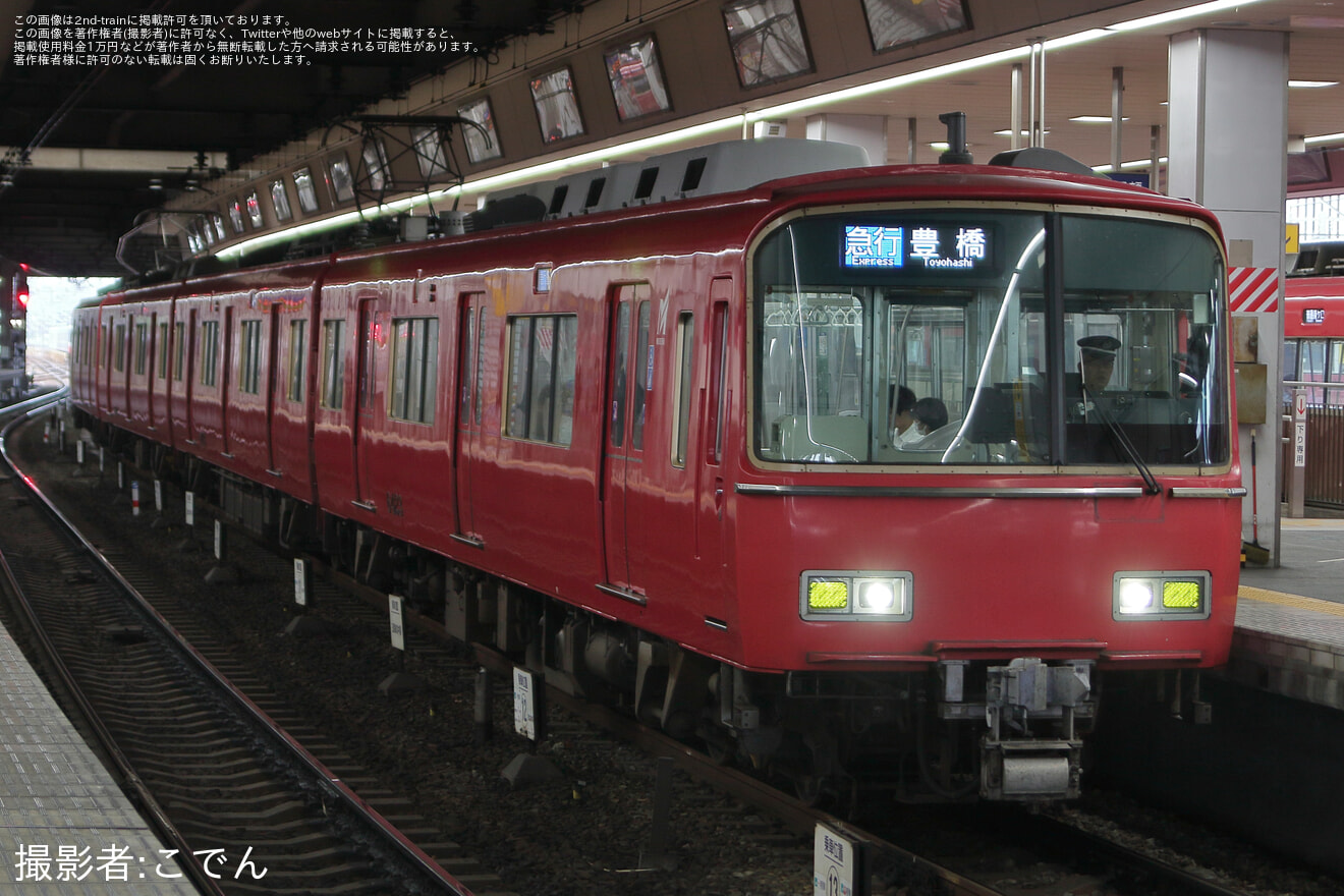 【名鉄】6500系6523Fが急行豊橋行きと急行一宮行きの運用にの拡大写真