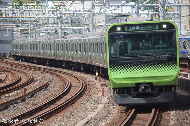 【JR東】京浜東北線線路工事に伴う臨時運行を不明で撮影した写真