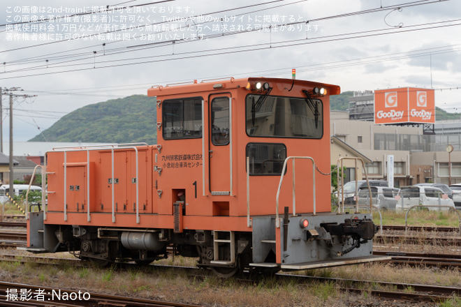 【JR九】唐津車両センターの入換車が置き換えを不明で撮影した写真