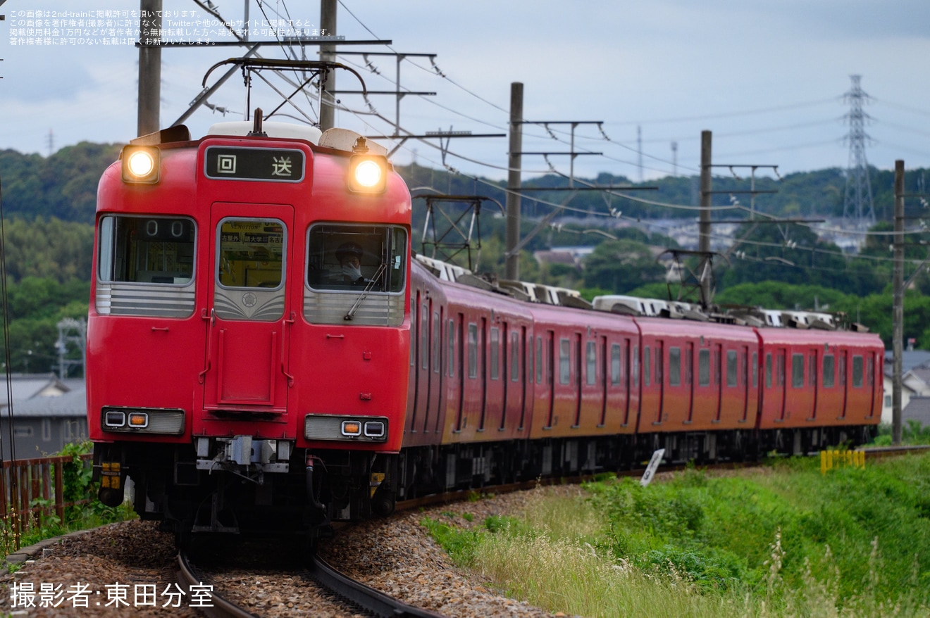 【名鉄】100系211Fが猿投駅に回送・運用離脱かの拡大写真