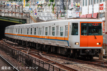 【近鉄】7020系 HL22 (7122F) 制輪子交換後試運転 (けいはんな線内)