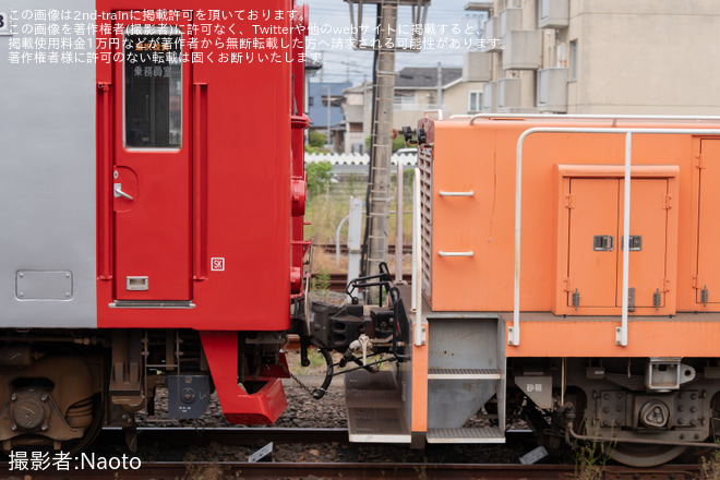 【JR九】唐津車両センターの入換車が置き換えを不明で撮影した写真