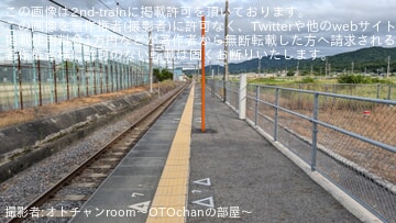 【JR西】草津線甲西駅にワンマン運転用とみられるミラー支柱が設置
