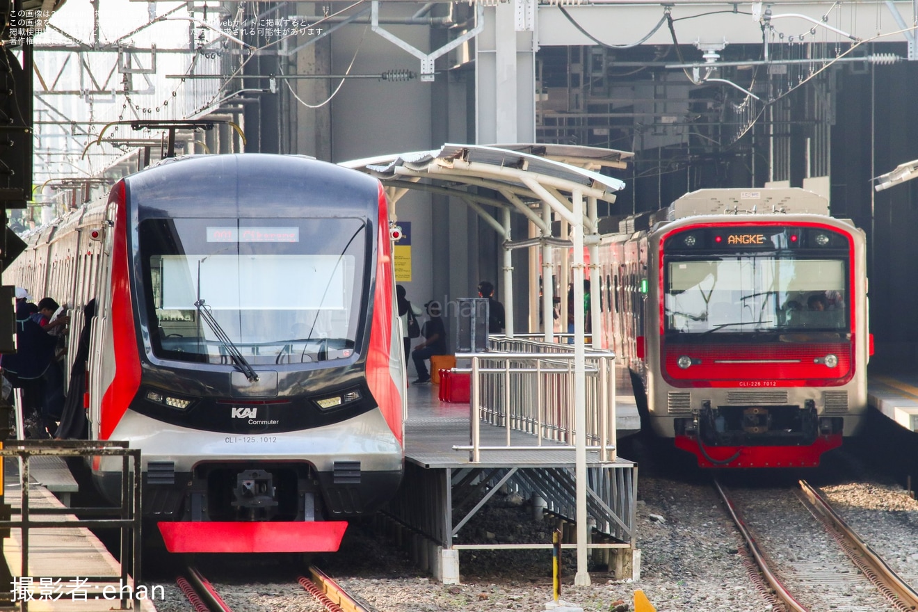 【KCI】INKA製CLI-225系がCikarang線で運用開始の拡大写真