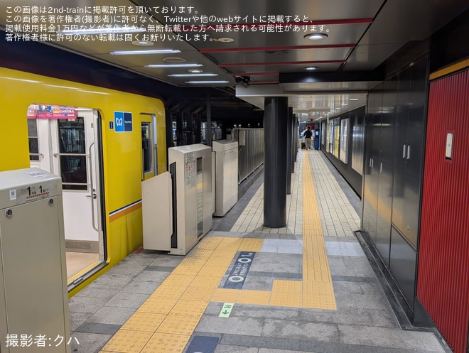 を銀座線浅草駅駅で撮影した写真
