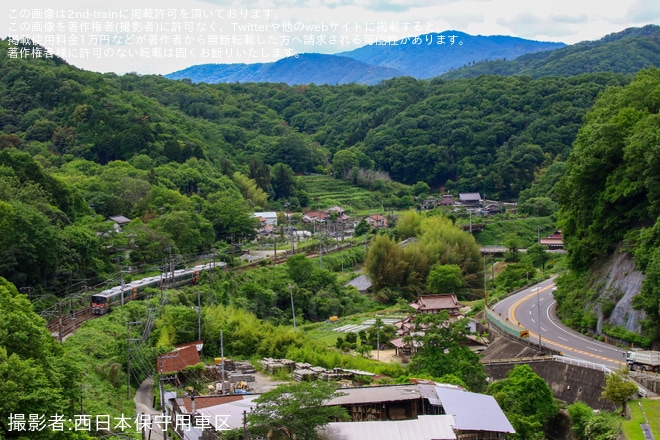 【JR西】227系R-16+R-17編成が下関支所から岡山へ返却回送を不明で撮影した写真
