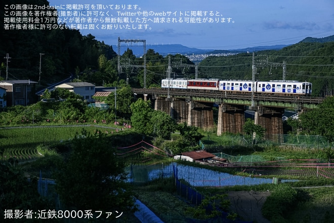 を室生口大野～三本松間で撮影した写真
