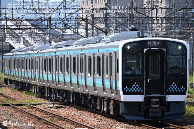 JR東】E131系200番台ナノN3編成・ナノN4編成がJ-TREC新津事業所を出場