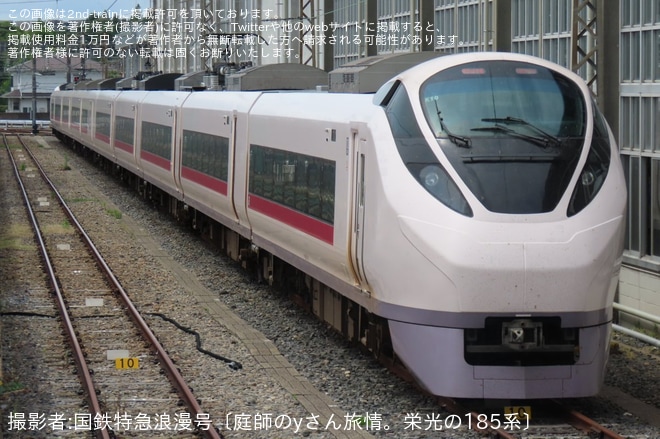 を勝田車両センター付近で撮影した写真