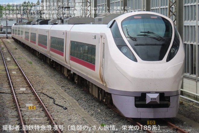 を勝田車両センター付近で撮影した写真