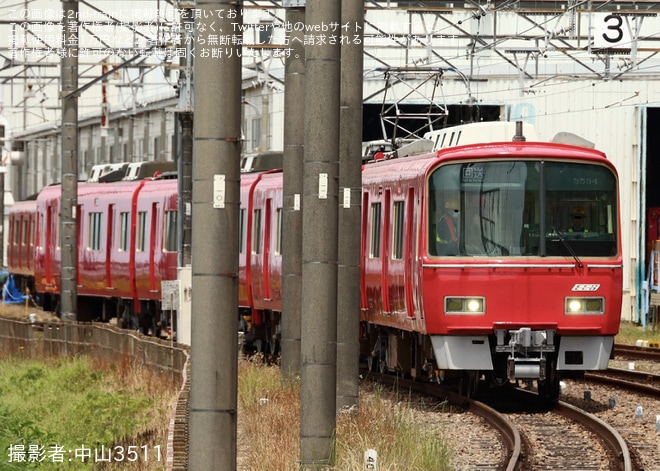【名鉄】3500系3534F舞木検査場出場試運転 (202605)を不明で撮影した写真