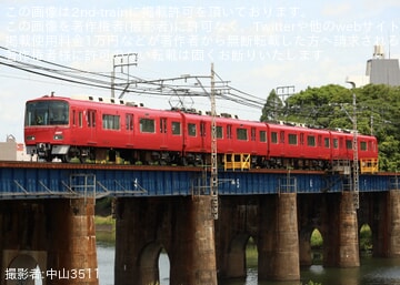 【名鉄】3500系3534F舞木検査場出場試運転 (202605)
