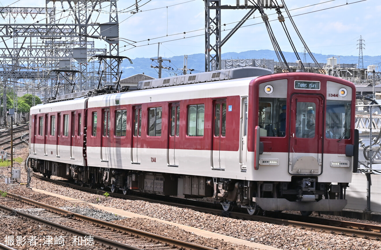 【近鉄】1233系VE44が車輪交換後の試運転を実施の拡大写真