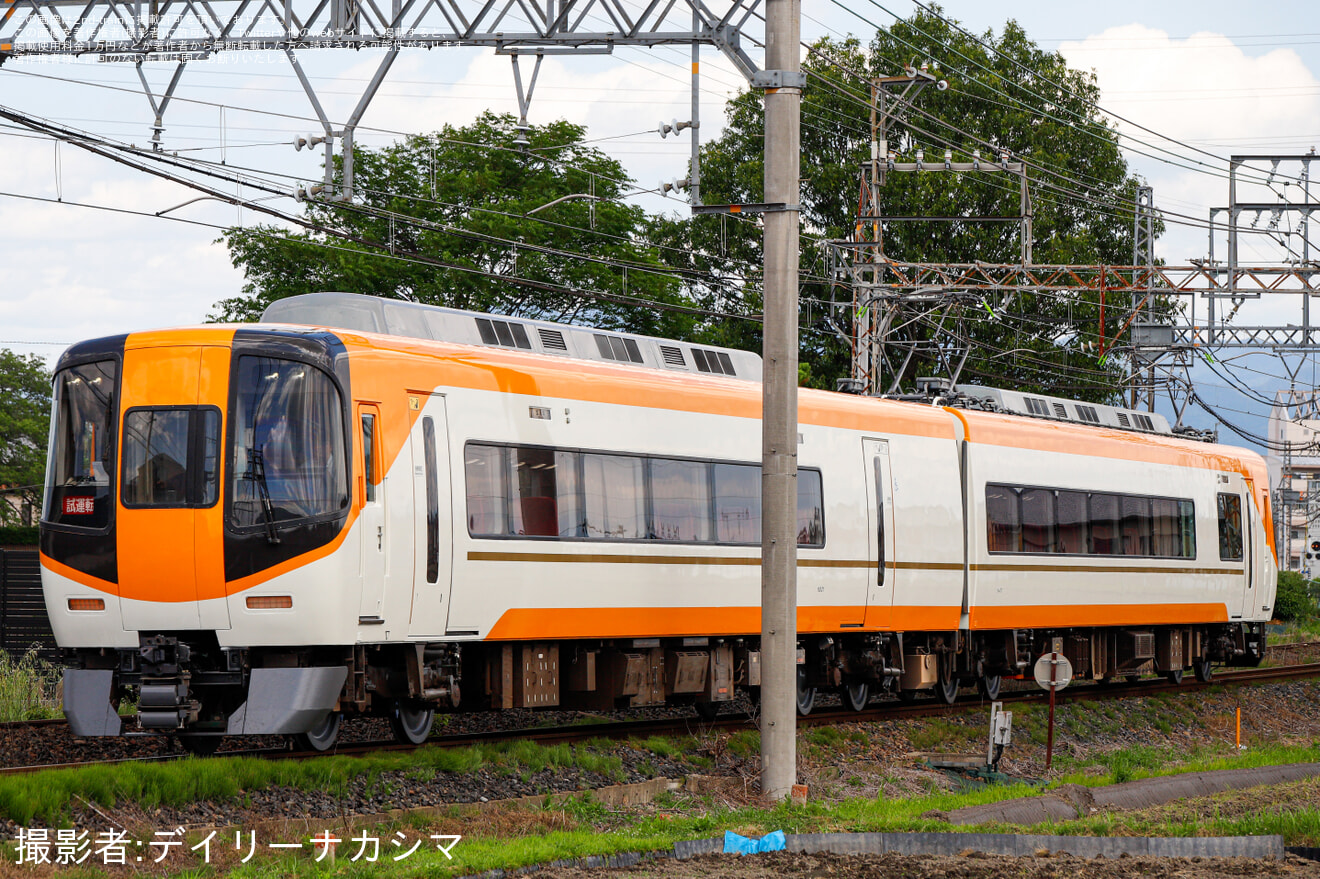 【近鉄】16400系YS01五位堂検修車庫出場試運転の拡大写真