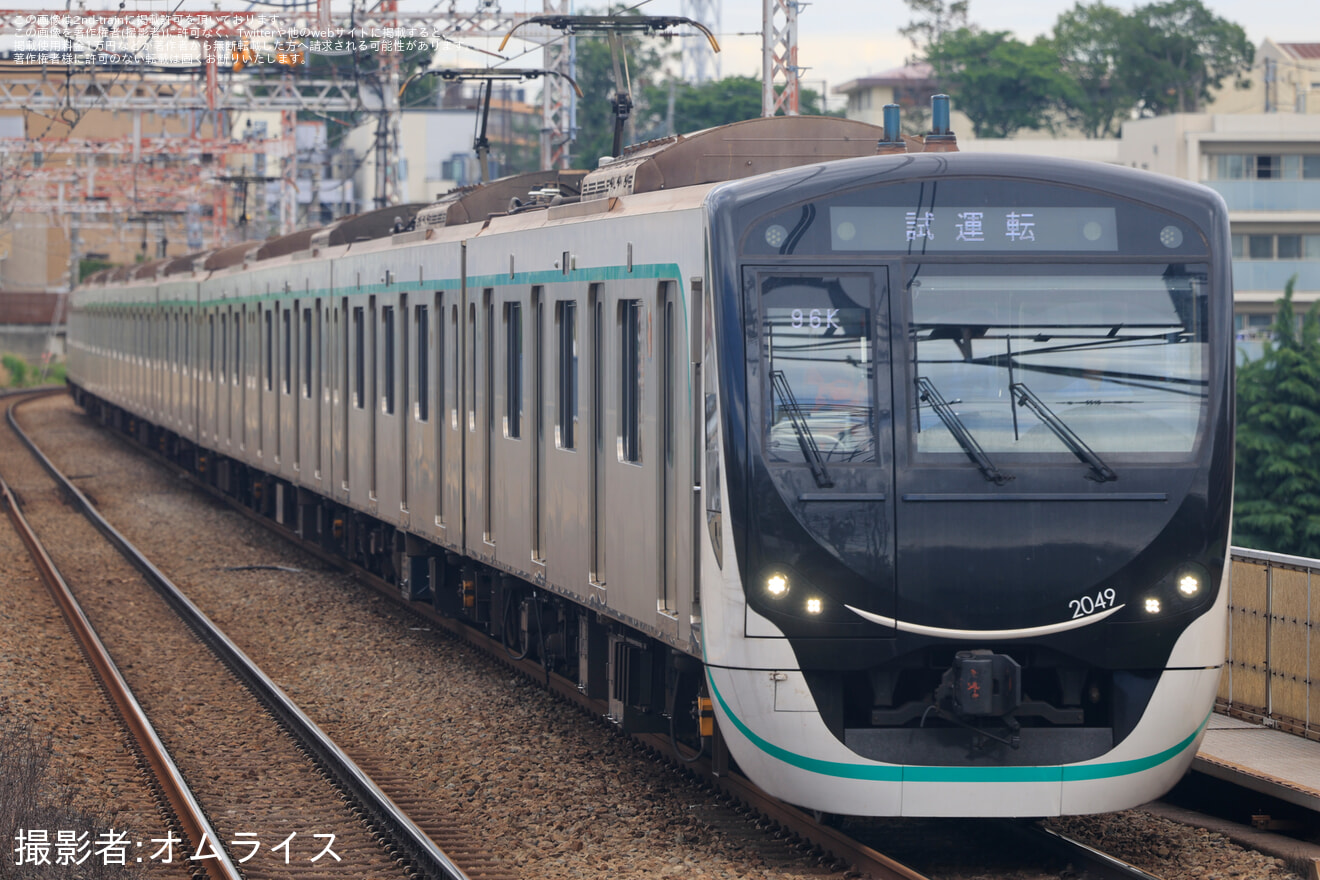 【東急】2020系2149F 長津田車両工場出場試運転の拡大写真