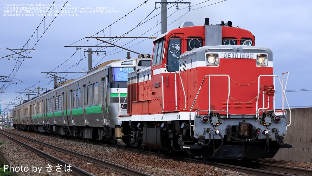 JR北】733系B-3111編成+B-3211編成が苗穂工場入場回送 |2nd-train鉄道