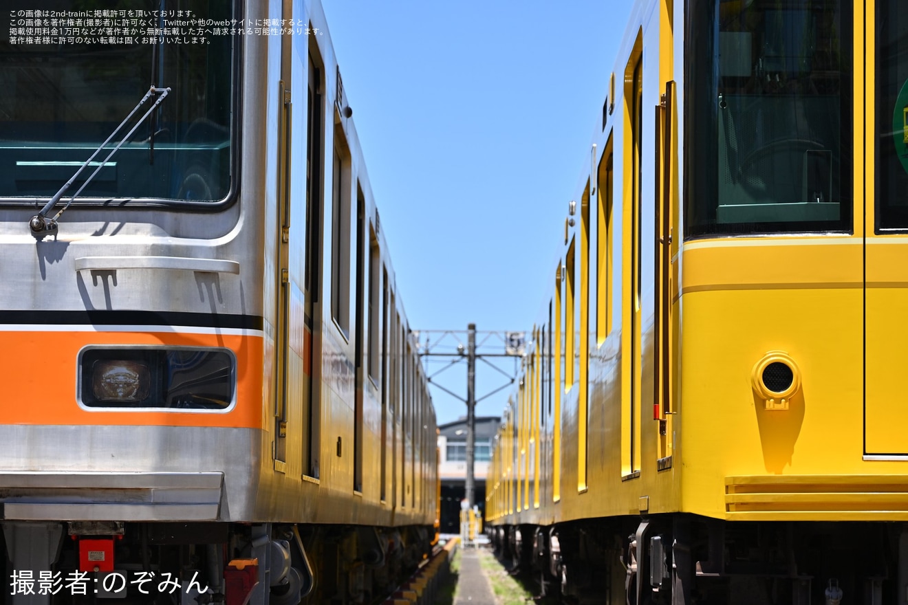 【メトロ】イベント列車「夢の冒険列車 ルート銀丸」で01系と1000系の撮影会が実施の拡大写真