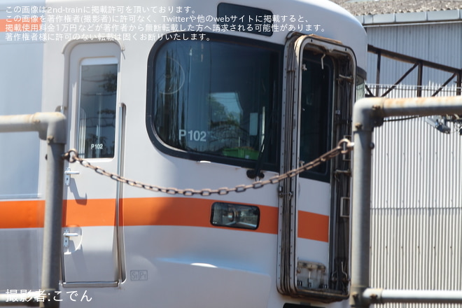 【JR海】猪谷駅に留置されていたキハ25形P102編成とP108編成が美濃太田車両区へ戻る - 美濃太田車両区にて撮影